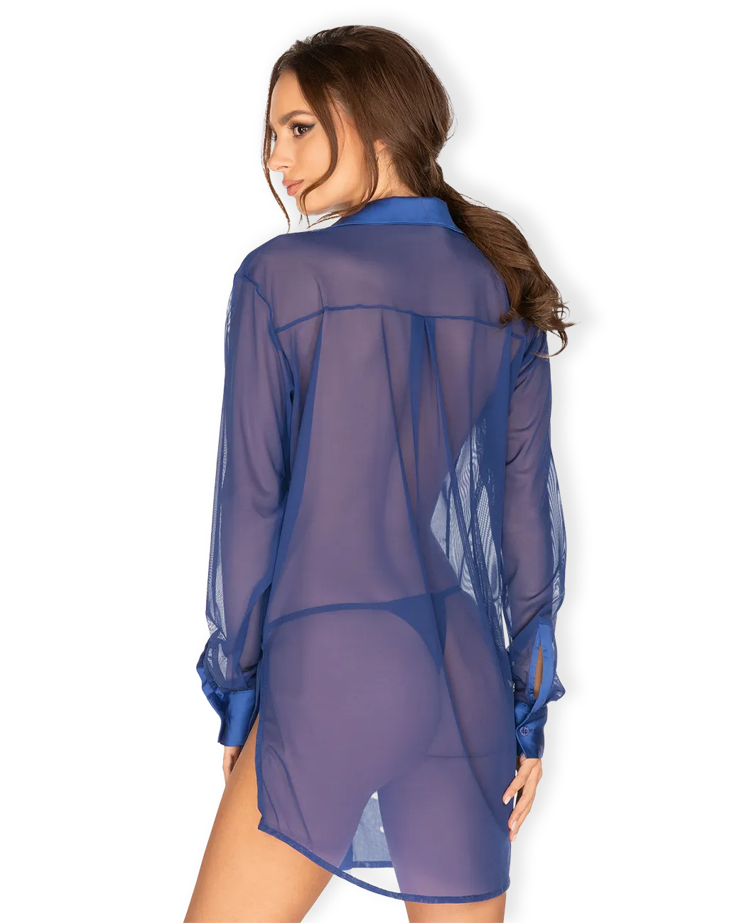 Nuisette Chemise Stellya transparente