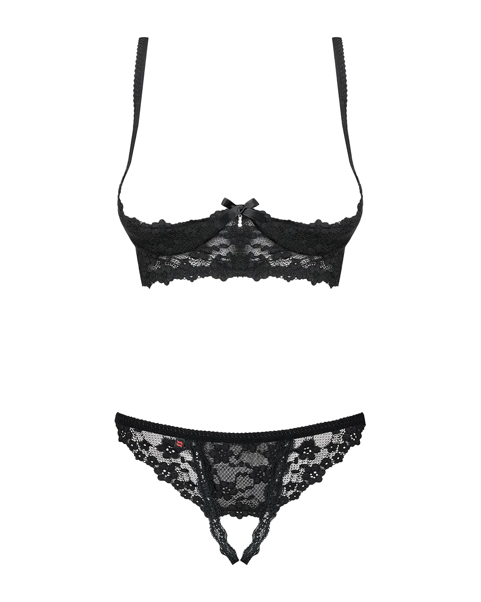 détail du Soutien-gorge & String Letica Cupless